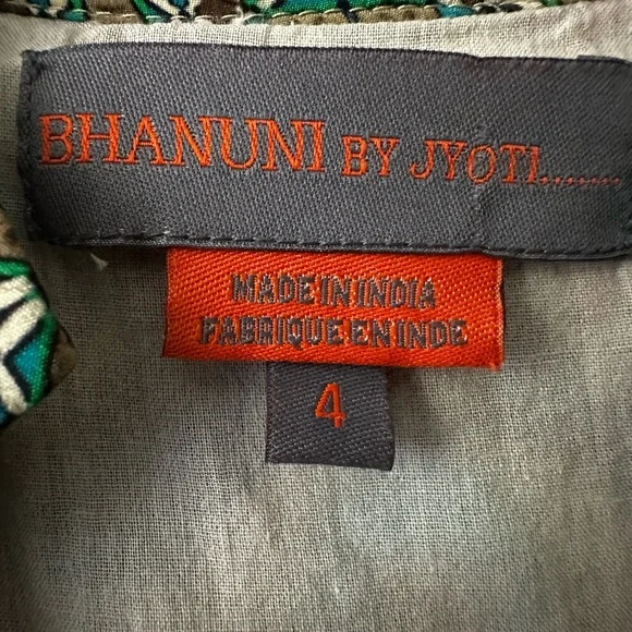 Multicolor Bohemian Maxi Dress Bhanuni by Jyoti - Picture 3 of 4